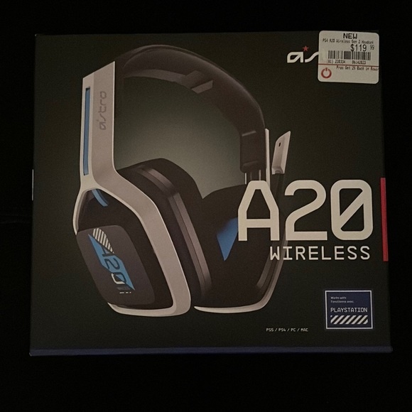 Astro A20 Wireless Gaming Headset (Ps5/Ps4/PC/MAC)